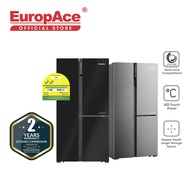 EuropAce Premium 3 Door Side by Side Fridge (639L) - ER 9552W