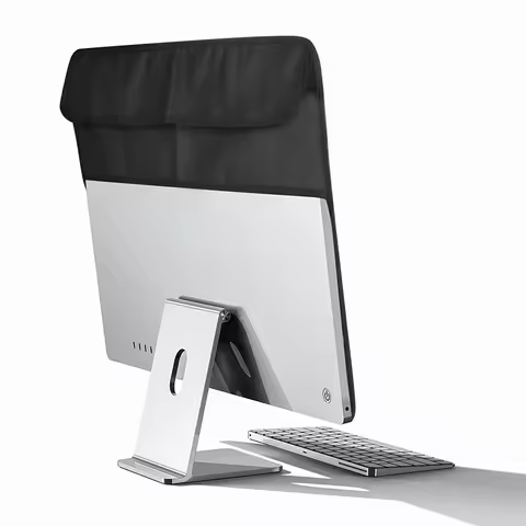 For Apple 24 Inch Imac Display Dust Protection Sleeve Pu Rear Pocket Apple All-In-One Computer Dust