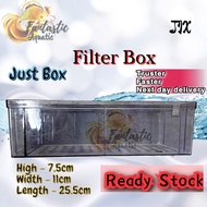 JIX Aquarium Top Drip Trickle Filter Box Aquarium (Add-On Drip Filter Box)