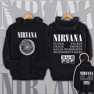 Nirvana Hoodie Suitable For Both Men And Women. Long-Sleeved Shirt Warm And Comfortable. Printed Pat