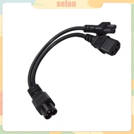 SEL Compactly 30cm C6 to C5 C13 Power Splitter with Quality Copper Wire IEC320 C6 to C5 and C13 Powe