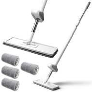 ❏⊙ Squeeze Mop Flat Floor Mop Hands Free Washing Lazy Mops for House Floor Cleaning Household Cleani