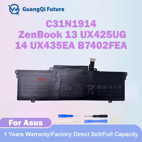 C31N1914 High Quality 63Wh Battery 5260mAh Replacement For Asus ZenBook 14 Ultraligh UX435EAL UX435E