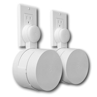 Google WiFi Outlet Holder Mount: [New 2020 – Present Version – Round Plug] The Simplest Wall Mount H