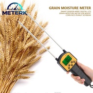 Meterk ความชื้นแบบละเอียด LCD ดิจิตอลแบบดิจิทัล AR991เซ็นเซอร์อัจฉริยะสำหรับข้าวสาลีเครื่องวัดความชื