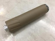 &lt;FOOL&gt; 金屬 滅音管 消音器 沙色 類 Nexgen Defense Style Suppressor