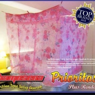 kelambu lipat motif bunga 120X200CM ( kelambu nyamuk mini ) / Kelambu Mecca Shop
