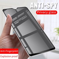 Full Glue Cover Anti Spy Tempered Glass Oppo F11 F9 R17 Realme 9i 8i 7i 6i 5i C3 GT NEO 2 3 Pro Plus