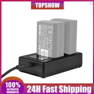 ToswPortable 2slot Battery Charger for Godox V1/ V860III Series Flash Speedlite Batteries VB26A/VB26