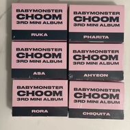 宝怪娃专钥匙扣专宝怪mini3回归专辑babymonster CHOOM mini3专辑