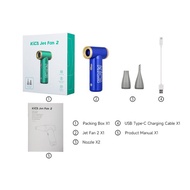 Máy thổi khí thay thế khí nén KiCA JetFan 2 cho Máy tính/Bàn phím/Dọn dẹp nhà cửa/Ống kính máy ảnh/C
