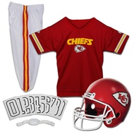 NFL Youth Football Uniform Set for Boys & Girls - Includes Helmet, Jersey & Pants with Chinstrap + N