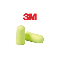 3M E-A-Rsoft Yellow Neons Earplugs 312-1250, Uncorded, Poly Bag