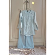 DL157 BLUE BROADGER, ba ba Gam - Cool, luxurious, beautiful fabric, fast delivery, BLUE clothes for 