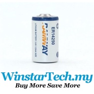 RAMWAY ER14250 1/2AA 3.6V 1200mAh 14250 PLC Lithium Battery
