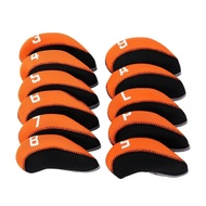 Digital Cover Cover Cover Cover Cap Golf Protective Cover Club Headcover 11 Pieces Set No Club Iron 