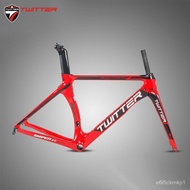 Twitter 2020 Sniper2.0 700C Road Bike Carbon Frame+Fork+Seatpost Road Carbon 18K Racing To The Fore V Brake Wind Break D