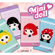 Mini Doll Painted Leather Case For Iphone 7 Plus Iphone7 Plus Iphone7plus