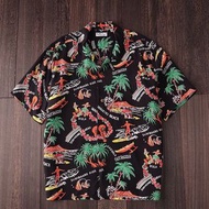 包郵｜SUN SURF 1940s復古夏威夷襯衫「南海之旅」M碼 全新正品 附送美式木衣架