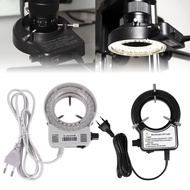 YIZHAN Microscope LED Ring Light Illuminator Lamp For Microscope Circle Light Industrial Microscope 