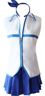 MengXin Anime Fairy Tail Lucy Heartfilia Cosplay Costume Halloween Outfit