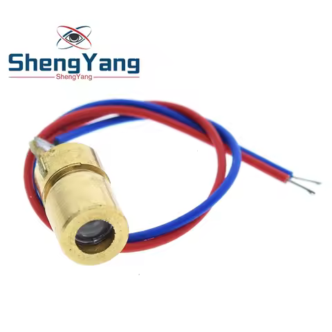 1/5/10PCS 5V 650nm 5mW Adjustable Laser Module Red Sight Mini Laser
