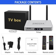 Mesin Rangkaian S905X5 Mesin Amlogic HD 8K 14 Desktop Awan Linux Perdagangan Luar Negeri OTT