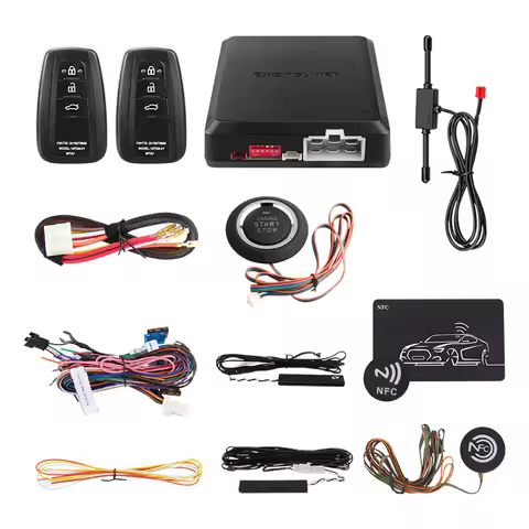 EASYGUARD EC002-NFC Universal pke car alarm with NFC card remote engine start passive keyless entry 