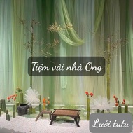 [Order from 2m] Soft TuTu Mesh Chiffon Fabric - Event Decoration, Chair Bow Tie