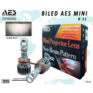 BILED AES FOGLAMP LASER MINI HB4 H11 H7 NEW BEAM PATTERN