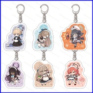 YU2 Blue Archive Kuromi Serika Takanashi Hoshino acylic key holder keychain bag pendant