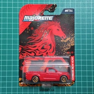 majorette Isuzu dmax Pickup Truck Model Red Diecast Car