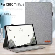 Xiaomi Pad 6 6Pro Case Denim pattern For Mi Pad 5/5 Pro 5G 11inch Tablet Casing Colored Flip Stand Shell Soft TPU Shockproof Card Holder Protective Cover