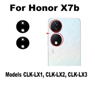 1X For Honor X7b Back Camera Glass Rear Lens With Adhesive Sticker Replacement CLK-LX1 CLK-LX2 CLK-L