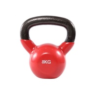 Dipped kettlebell 8kg (8kg kettlebell/Dumbbell/Rubberized kettlebell/Pull Ring Dumbbell/Retraining/C