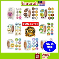 500pcs/roll REWARD Sticker Kids Children School Work Great Gift Cartoon Cute Animals stickers Peleka