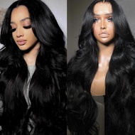 30 Inch Glueless Wigs Human Hair 13x4 Lace Front Wig Human Hair Wear and Go Body Wave Wigs For Black