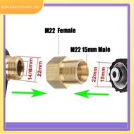 【GRKN】High pressure water pipe connector internal thread M22 to external thread M22-15