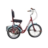 20inch anti-rollover tricycle, leisure 3 wheel bicycle, small fitness pedicab for the elderly