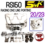 RSX150/RS150 RACING HEAD CNC LINE 20/23 & 22/25 SMK RACING