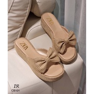 Zara Bow-Heeled Shoes