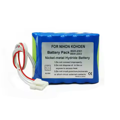 01P best New battery for NIHON KOHDEN BSM-2353 BSM-2354A WS-231P QI-231P QI-236P BSM-73 10HR-4/3FAUC
