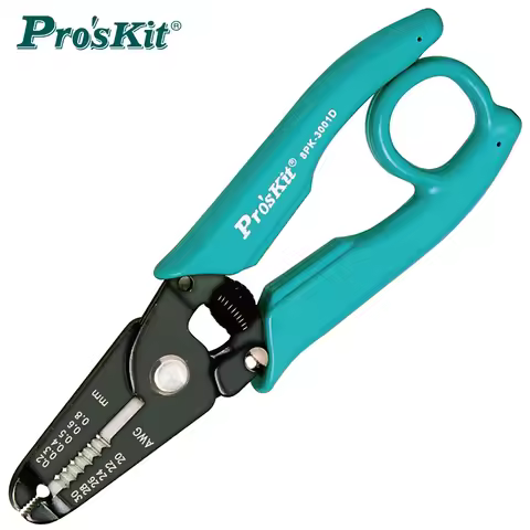7 in 1 Pro'sKit 8PK-3001D 8PK-3002D high quality electronic wire stripper cutting pliers (AWG 30/28/
