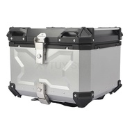 Universal Motorcycle Rear Top Box Side Luggage Case 36L 45L 50L 55L 65L 80L Aluminum Alloy Storage T