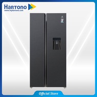 Electrolux Kulkas Side By Side Refrigerator Ese5441Abid