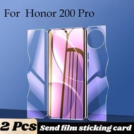 2 Pcs Honor 200 Pro Soft Hydrogel Screen Protector For Honor X9C X9B 90 200 400 Pro 4G 5G HD