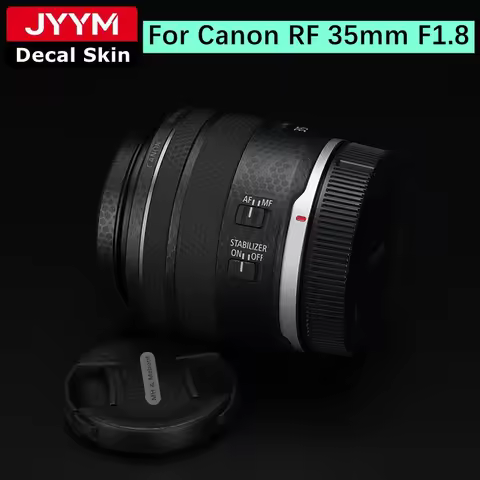 Customized Sticker RF 35 F1.8 Camera Lens Decal Skin Vinyl Wrap Protective Film For Canon RF 35mm 1.