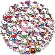 Hello Kitty 防水貼紙 旅行箱/電腦/手機殼貼紙 Sticker