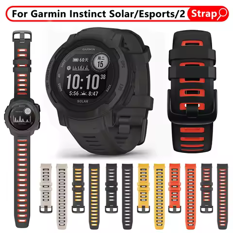 Bracelet for Garmin Instinct 2 Solar Smart watch band Strap for Instinct Crossover Solar Tactical Es
