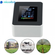 Carbon Dioxide Detector Audible Alarm For Office Portable Air Quality Monitor